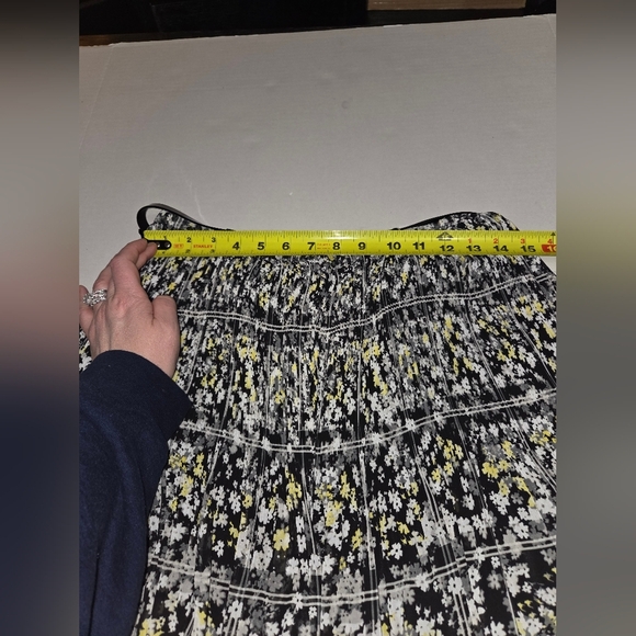 NWT ELLE™ Pleated Chiffon Skirt - Women's Size M - Picture 12 of 13